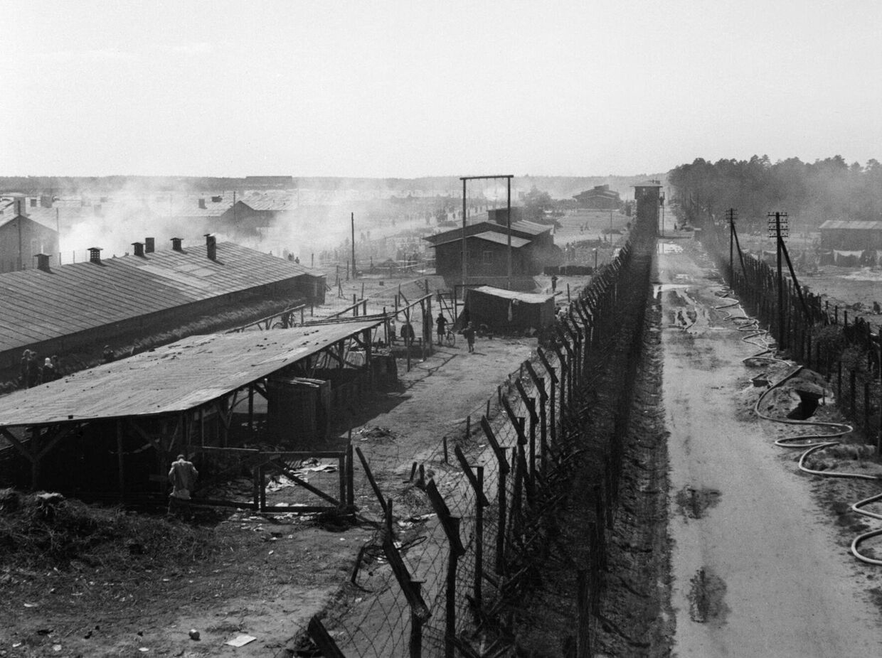 Нацистский концентрационный лагерь Берген-Бельзен