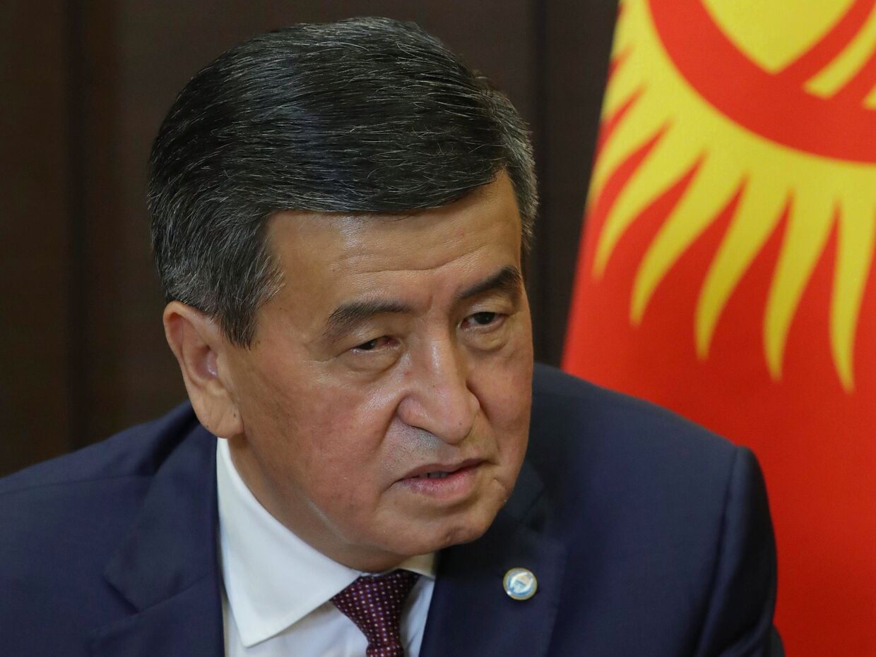 Президент Киргизской Республики Сооронбай Жээнбеков