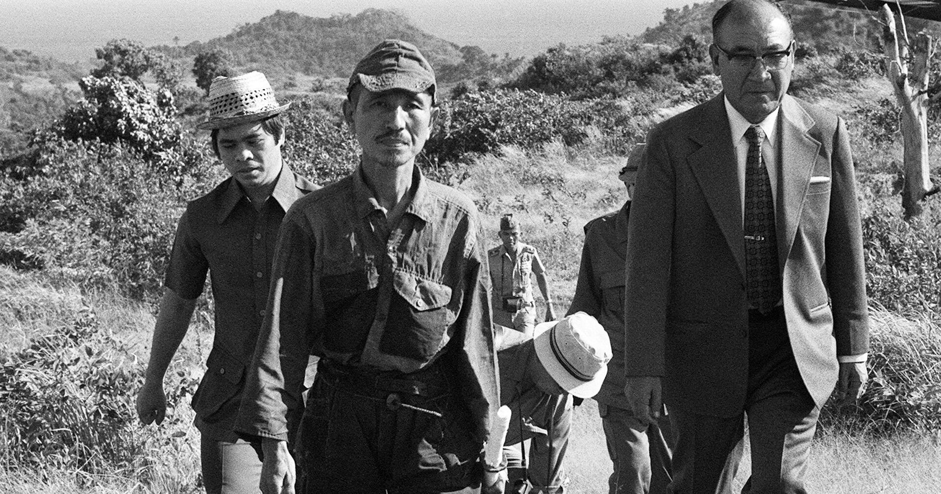 11 марта 1974 года. Японский лейтенант Хироо Онода покидает позиции на острове Лубанг - ИноСМИ, 1920, 20.10.2020