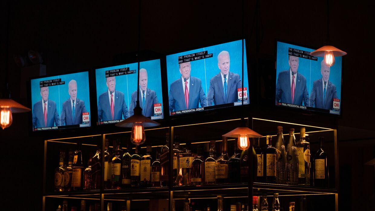 Трансляция дебатов кандидатов в президенты США