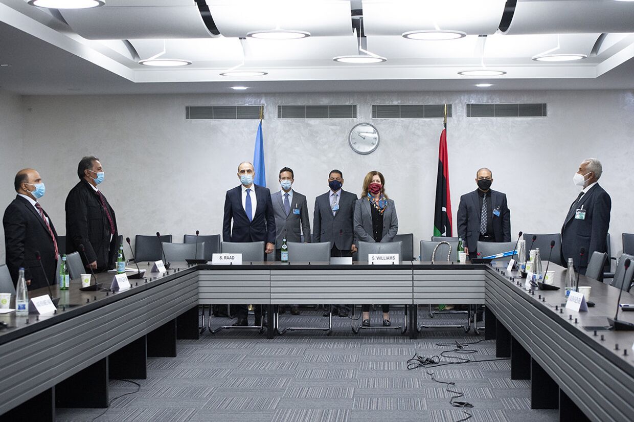 Участники переговоров по Ливии в Женеве