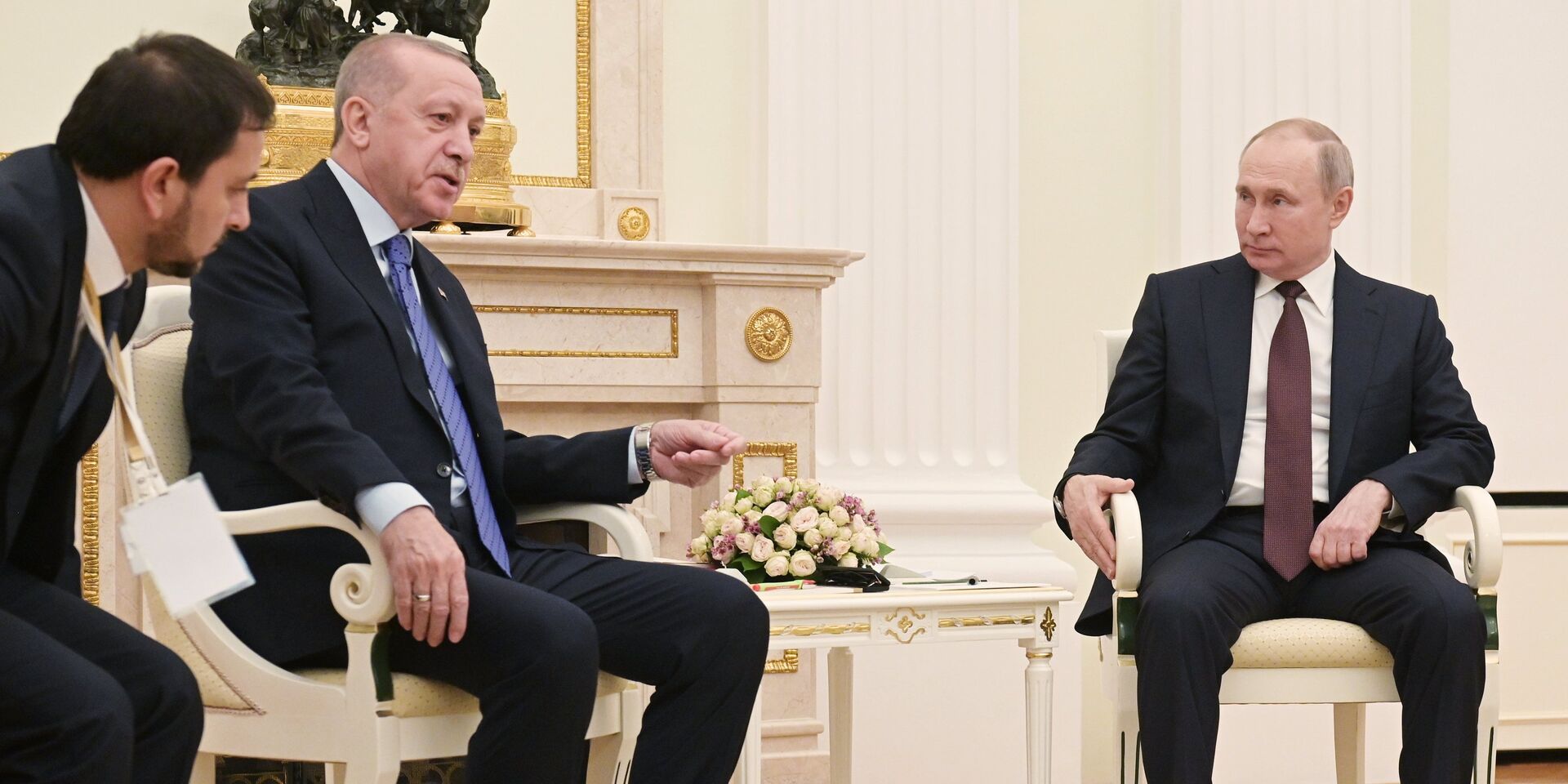Президент РФ В. Путин встретился с президентом Турции Р. Эрдоганом - ИноСМИ, 1920, 02.03.2022