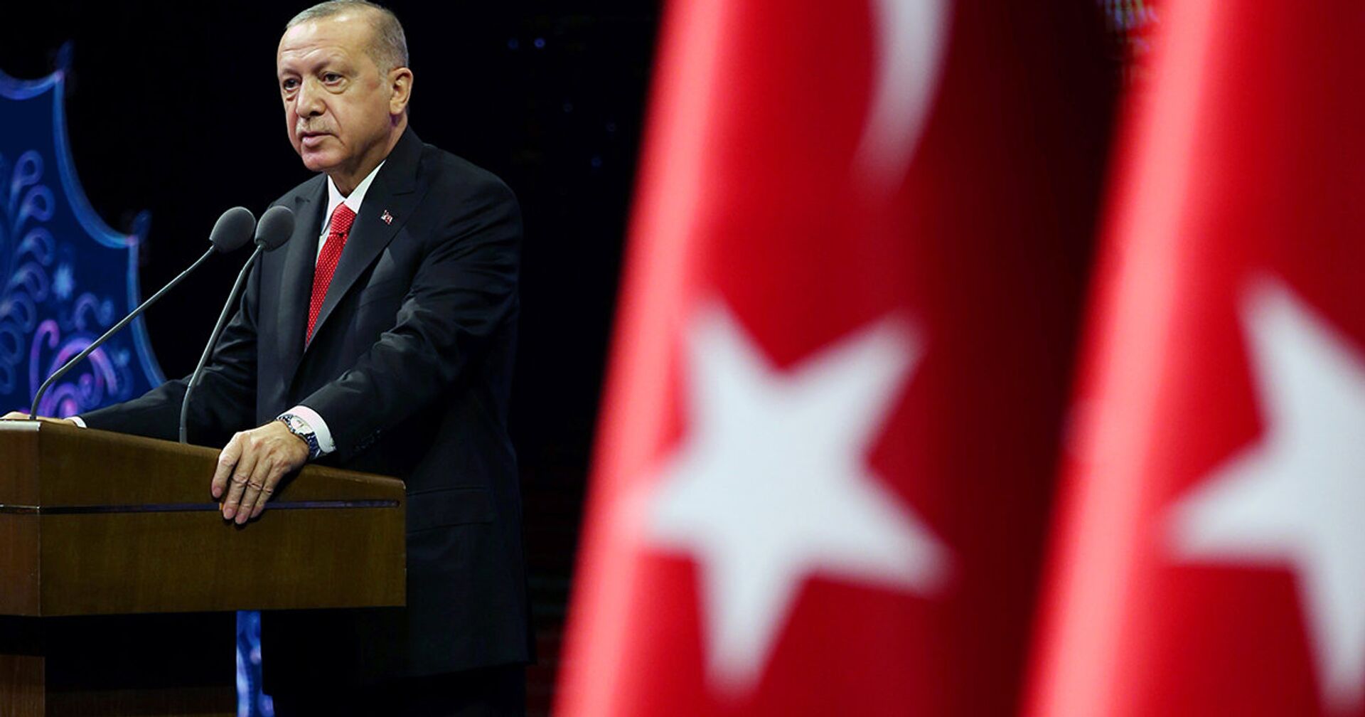 Президент Турции Реджеп Тайип Эрдоган выступает с речью в Анкаре - ИноСМИ, 1920, 26.10.2020