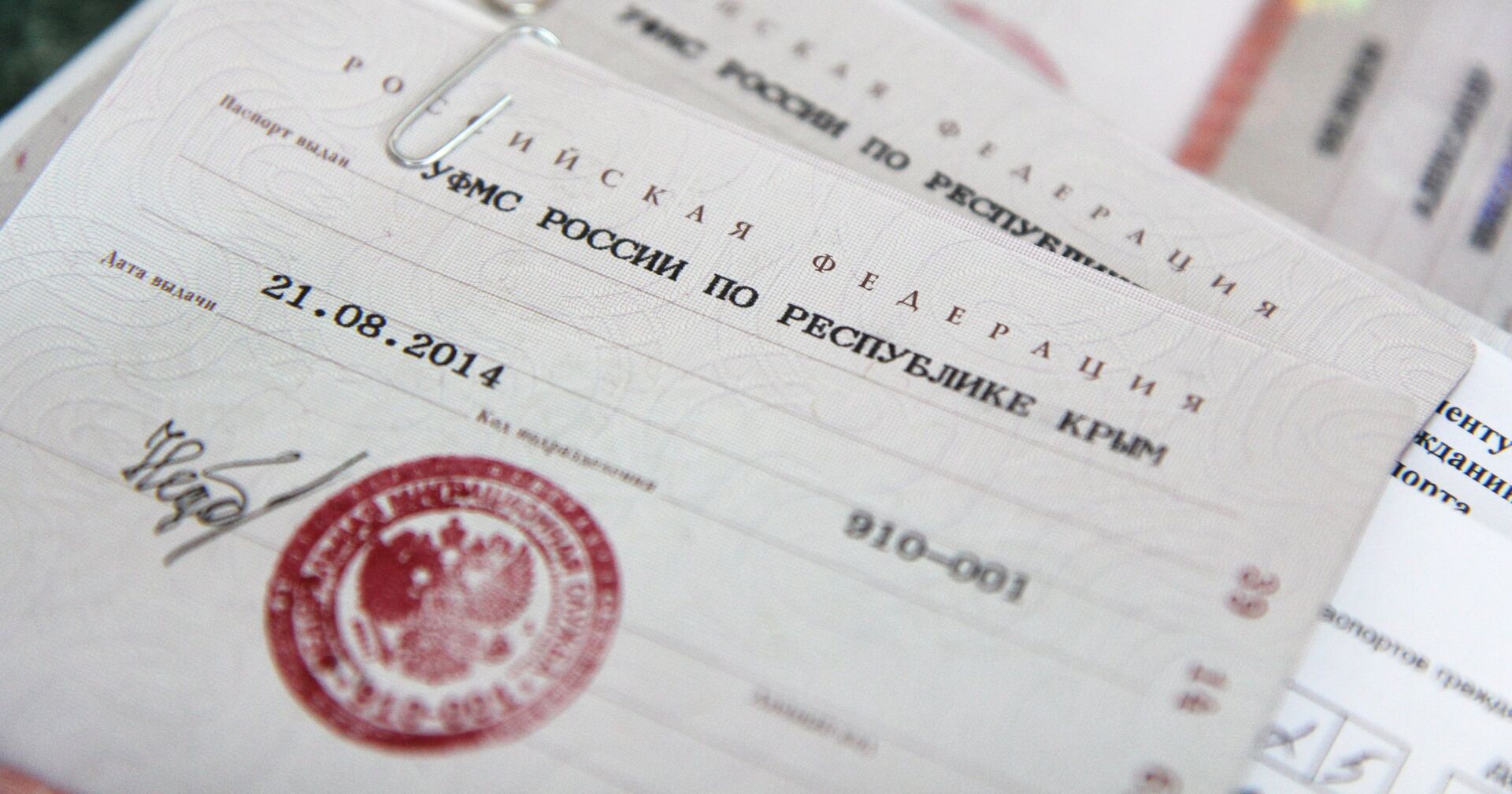 Российские паспорта - ИноСМИ, 1920, 03.11.2020