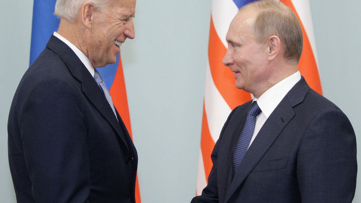 Встреча Владимира Путина с Джозефом Байденом в Москве
