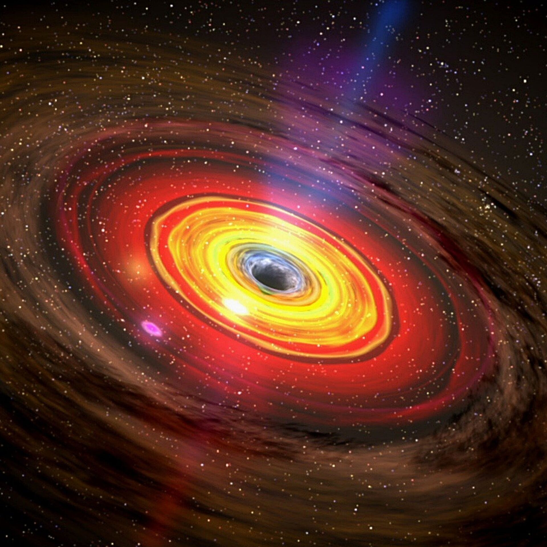 Ученые узнали, засосет ли Землю в черную дыру | 23.06.2022, ИноСМИ
