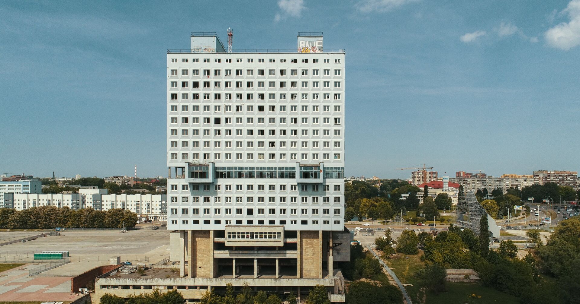 Недостроенное здание Дома Советов в Калининграде - ИноСМИ, 1920, 13.11.2020