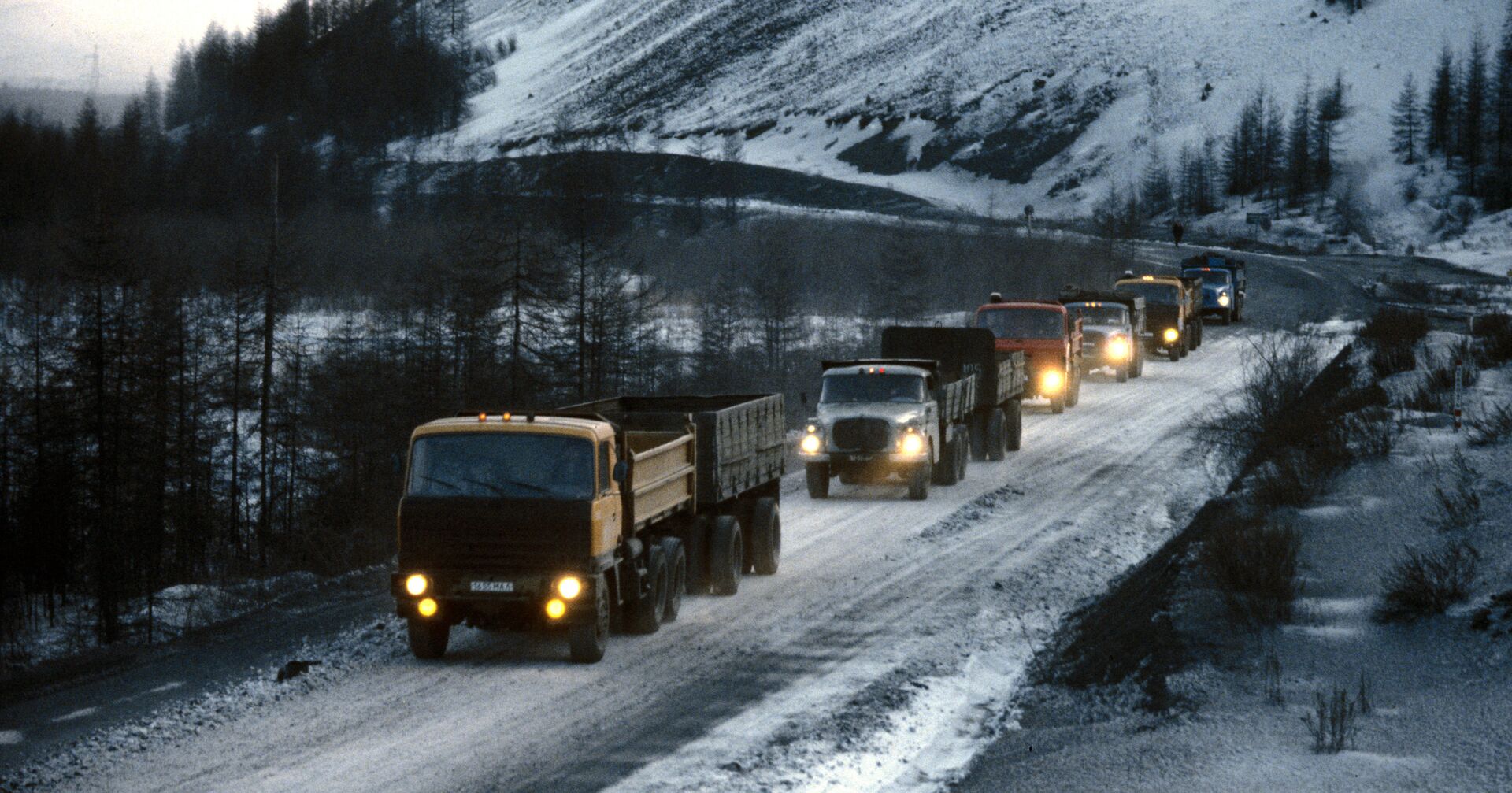 Север трасса зимник