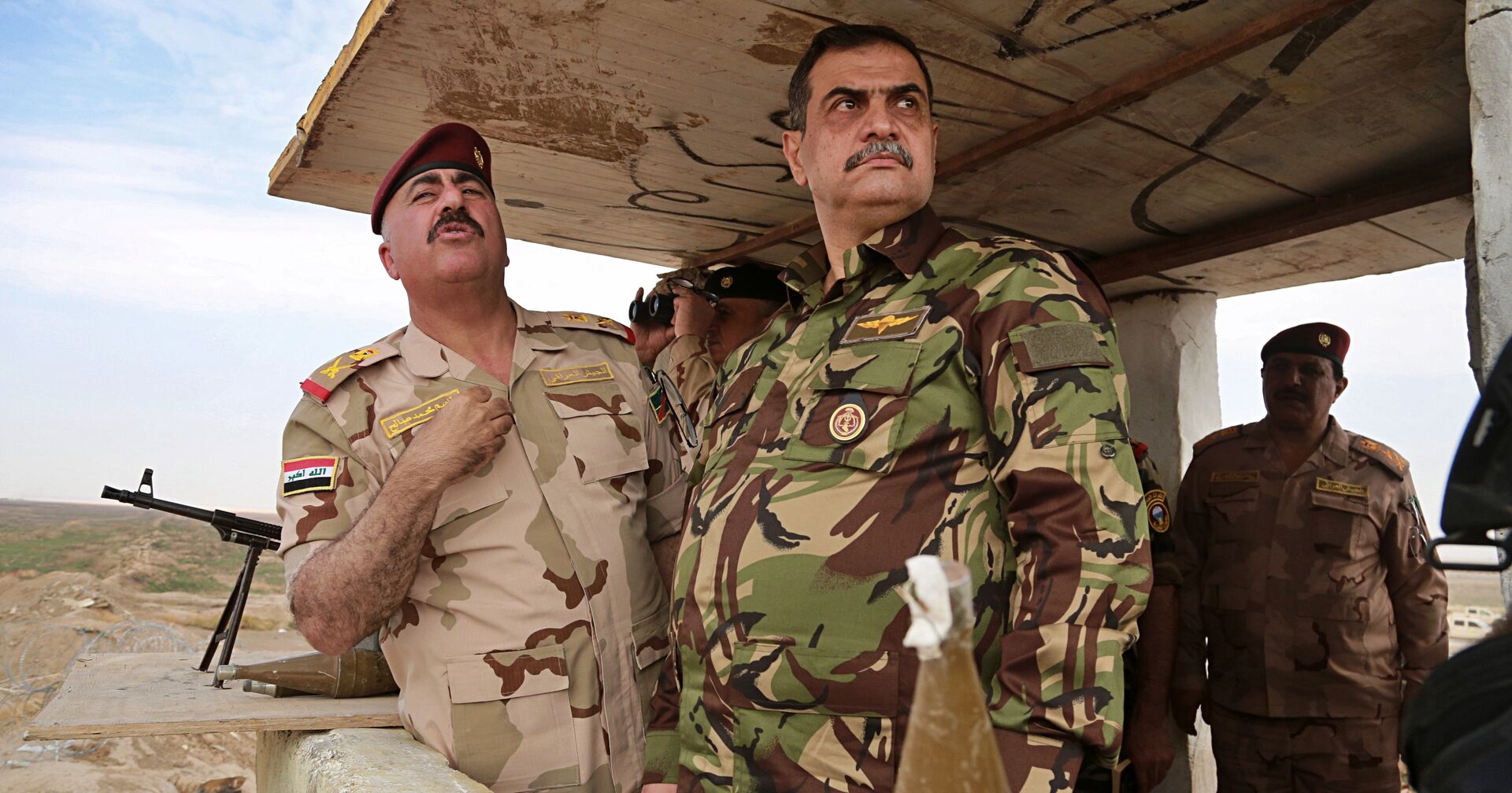 Министр обороны Ирака Наджах аш-Шаммари инспектирует вооруженные силы на границе с Сирией - ИноСМИ, 1920, 23.11.2020