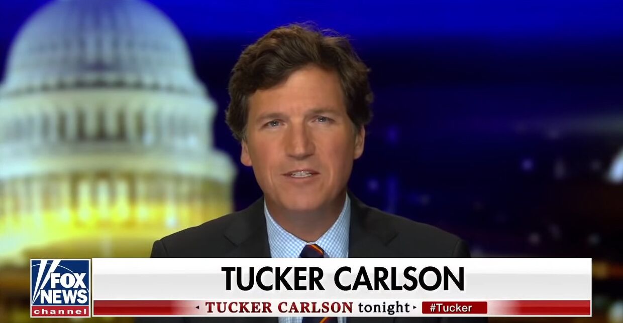 Передача Tucker Carlson Tonight на канале Fox News