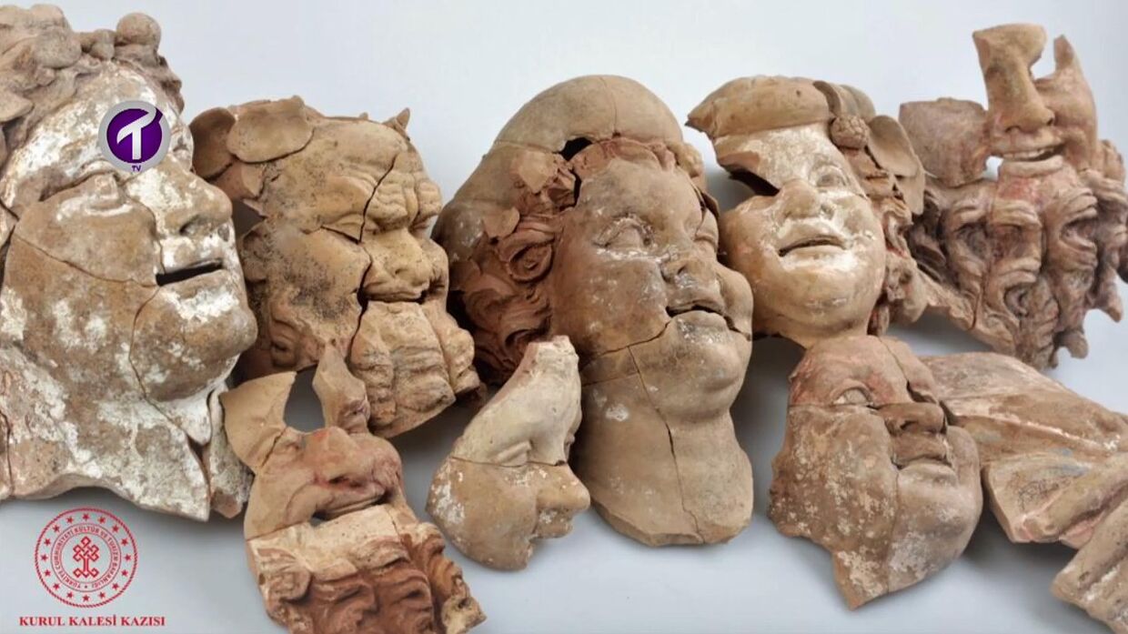 В Орду найдены бюсты и маски 2100-летней давности
