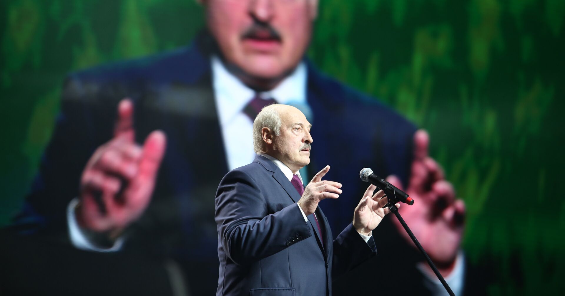 17 сентября 2020. Лукашенко выступает в Минске, Белоруссия - ИноСМИ, 1920, 04.12.2020