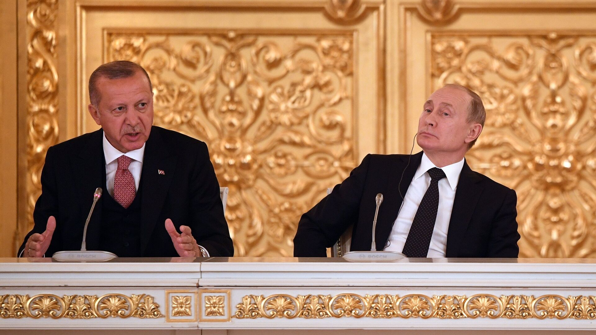 Президент РФ В. Путин встретился с президентом Турции Р. Т. Эрдоганом - ИноСМИ, 1920, 06.06.2022
