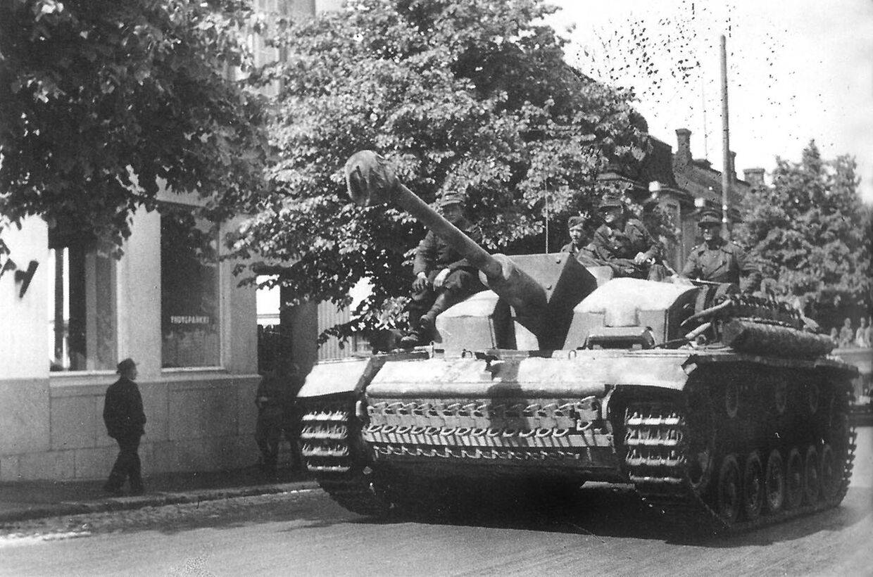 Немецкая самоходно-артиллерийская установка StuG III