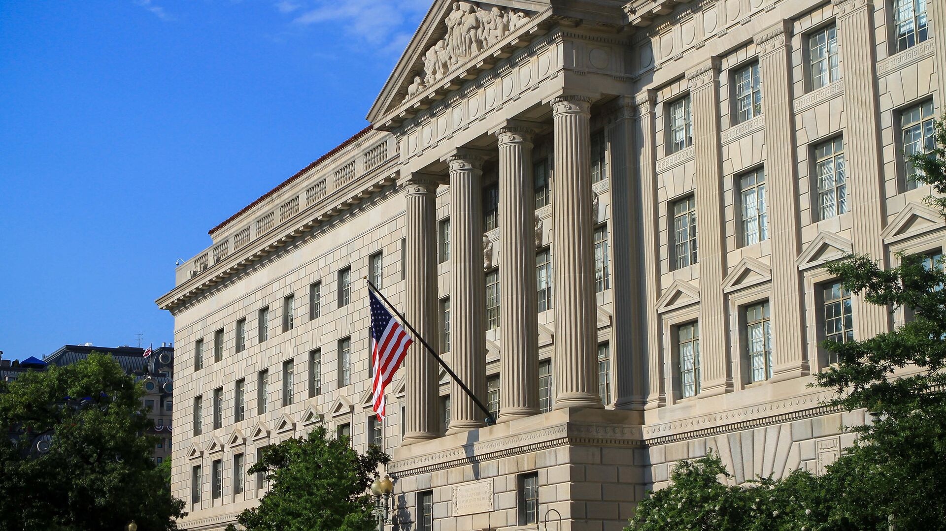 Здание Министерства торговли США в Вашингтоне - ИноСМИ, 1920, 10.04.2022