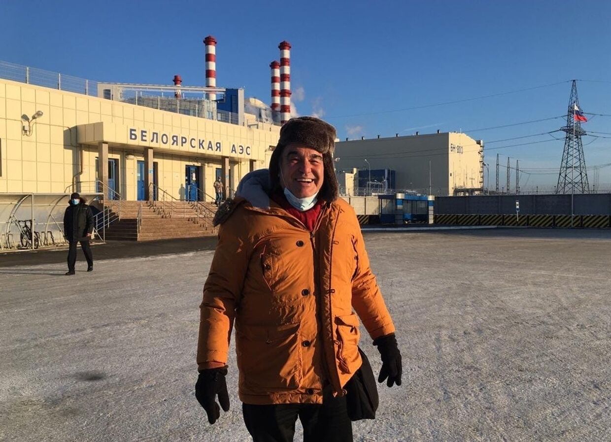 Оливер Стоун снимает фильм на Белоярской АЭС в Свердловской области
