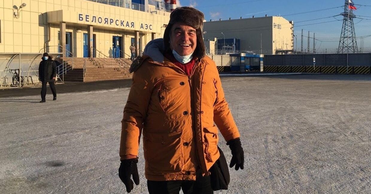 Оливер Стоун снимает фильм на Белоярской АЭС в Свердловской области