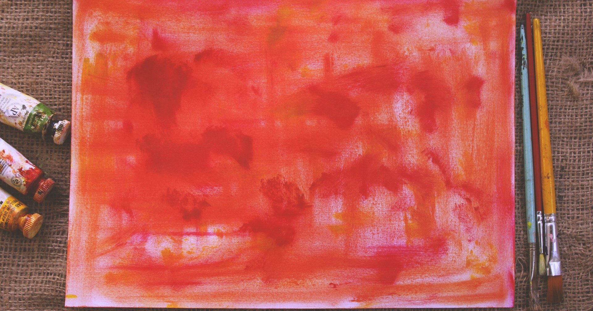 Холст, закрашенный красной краской - ИноСМИ, 1920, 09.01.2021