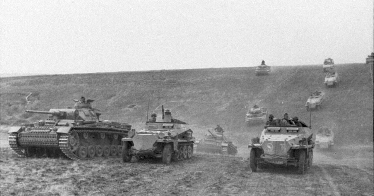 Ударная сила блицкрига — немецкие броневые и танковые формирования на территории Союза ССР