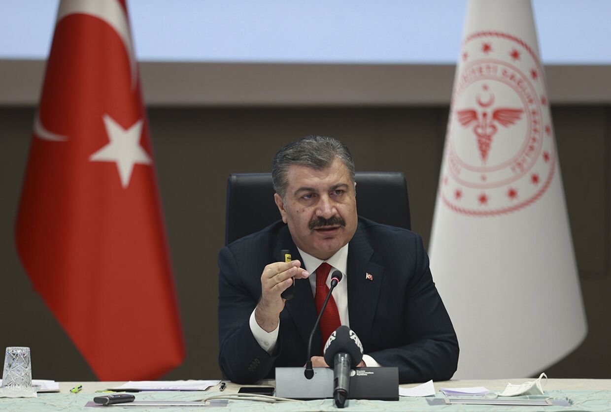 Министр здравоохранения Турции Фахреттин Коджа
