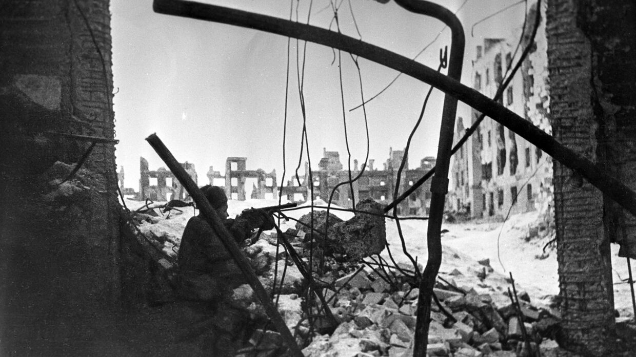 Сталинградская битва 1943 дом Павлова
