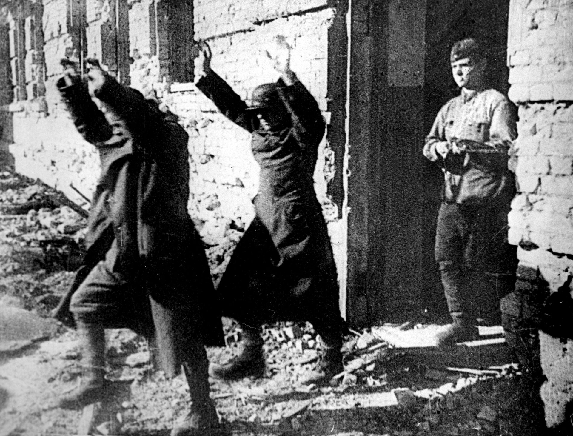 Немецкие пленные в Сталинграде. 25 января 1943 года - ИноСМИ, 1920, 08.08.2021