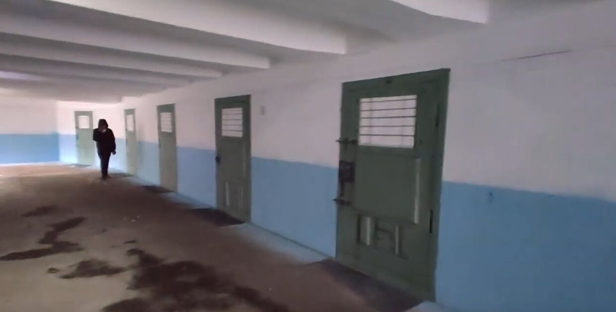 Тюремный коридор в Киеве