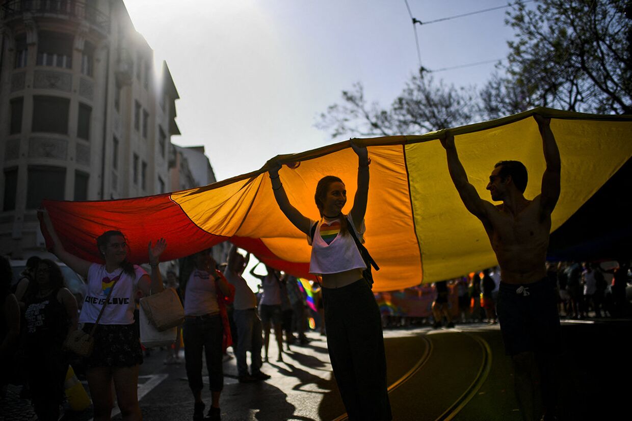 Гей-парад в Лиссабоне, Португалия