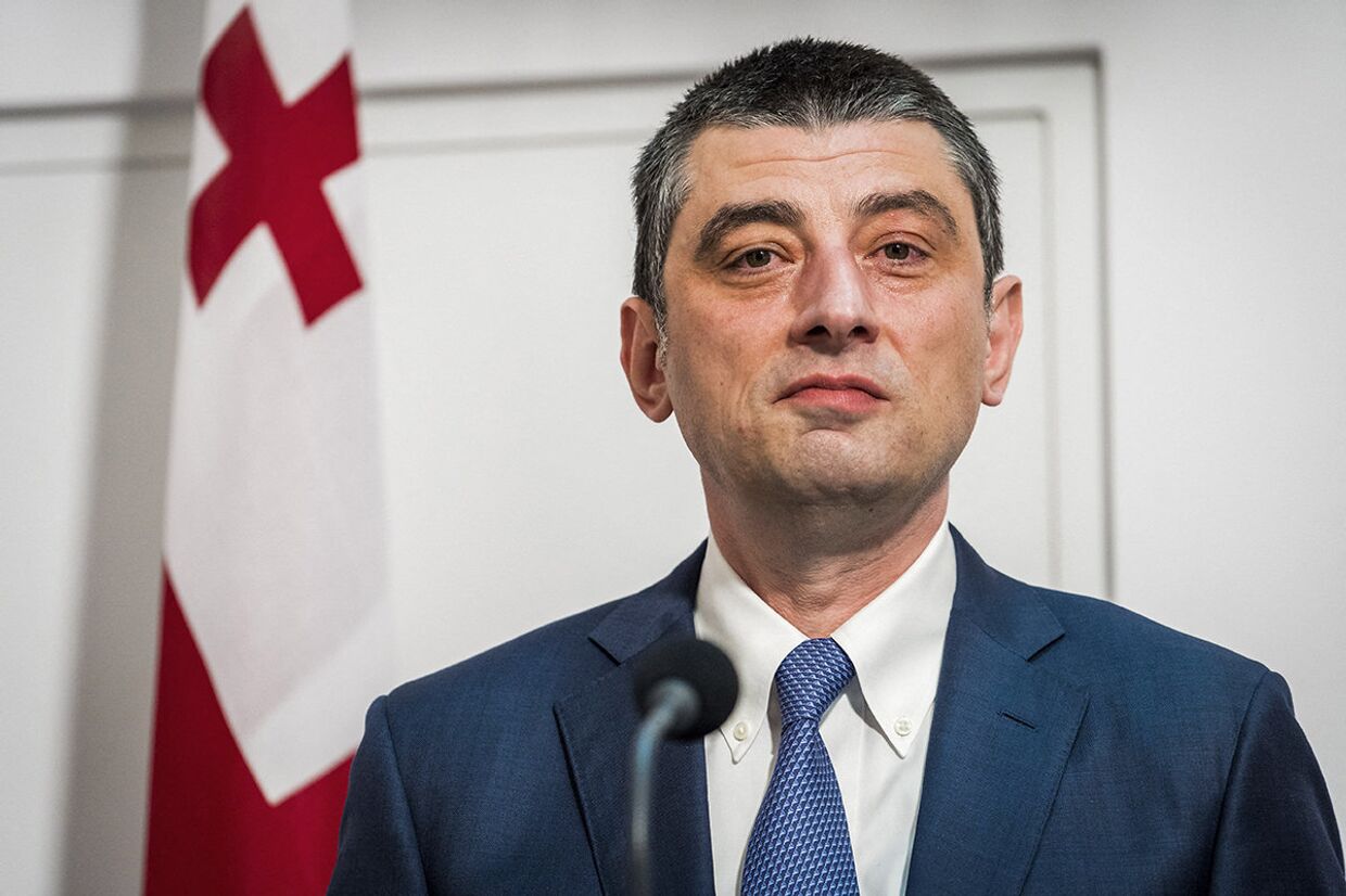 Грузинский премьер-министр Георгий Гахария