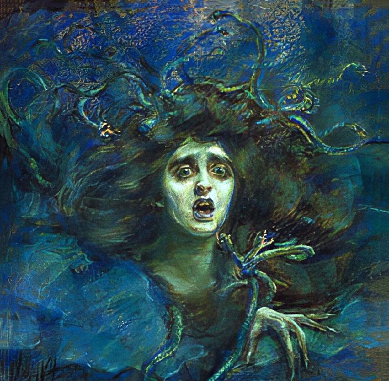 Элис Пайк Барни. Медуза. 1892.