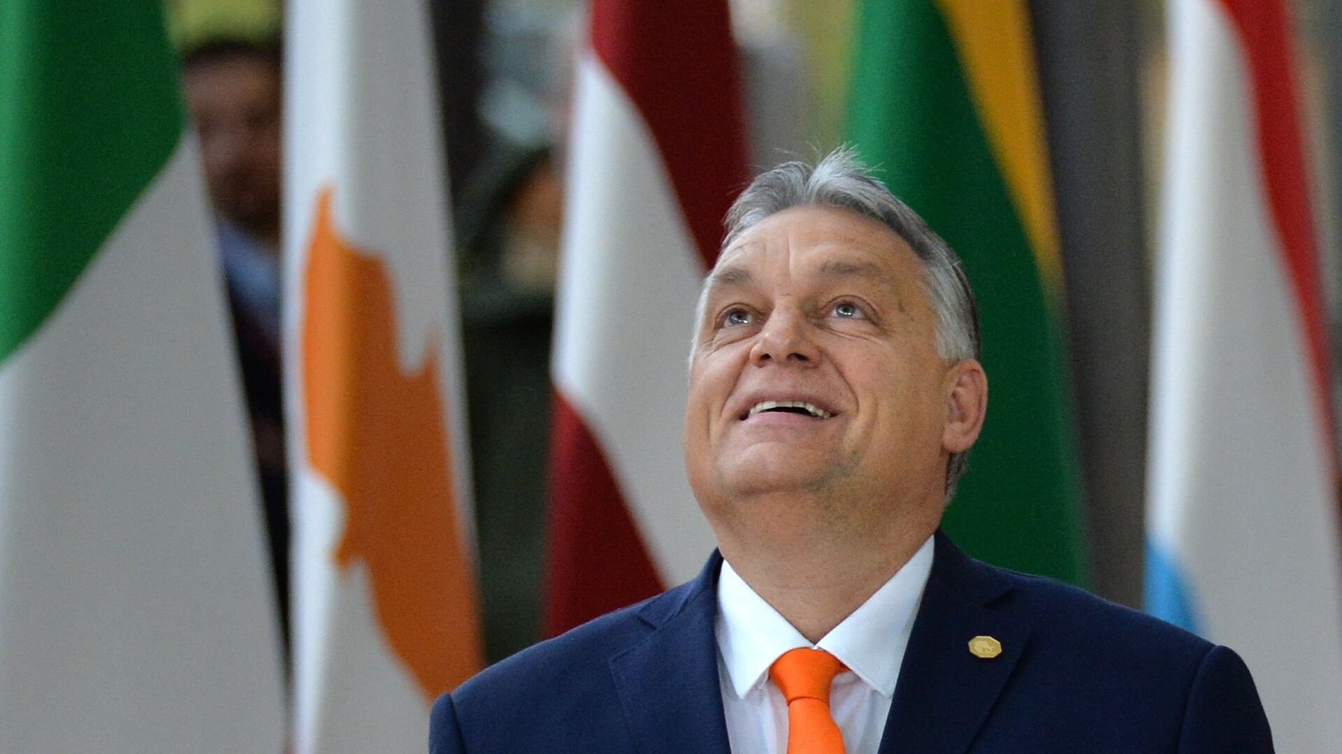 Премьер-министр Венгрии Виктор Орбан на саммите глав государств и правительств Евросоюза в Брюсселе - ИноСМИ, 1920, 28.08.2021