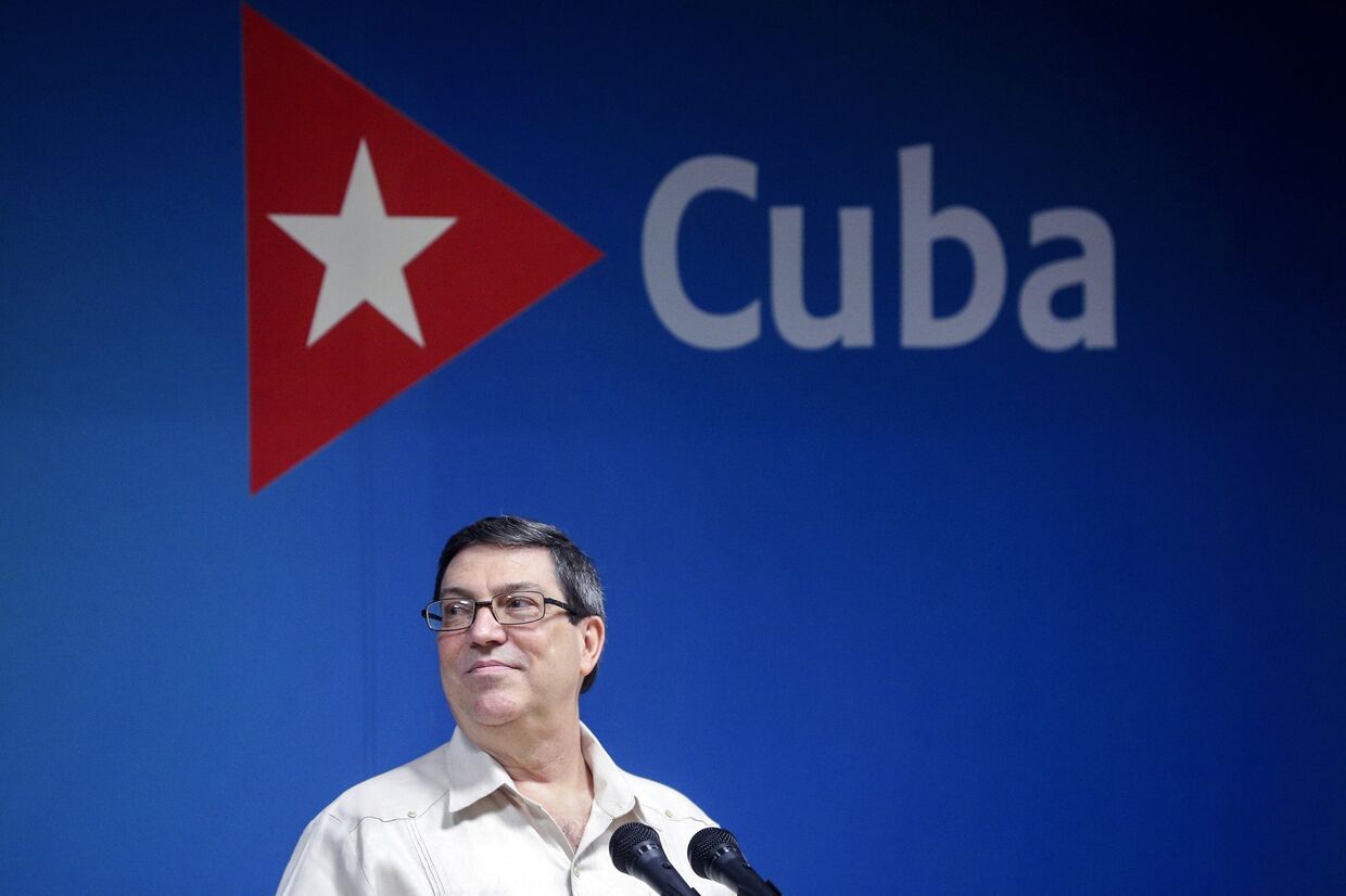 Министр иностранных дел Кубы Бруно Родригес Паррилья