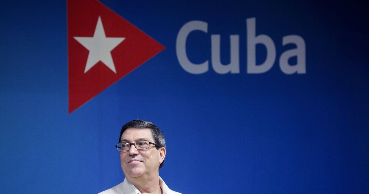 Министр иностранных дел Кубы Бруно Родригес Паррилья