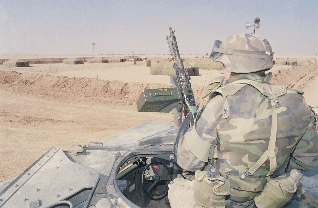 12 февраля 1991. Американские войска готовятся к операции «Буря в пустыне»