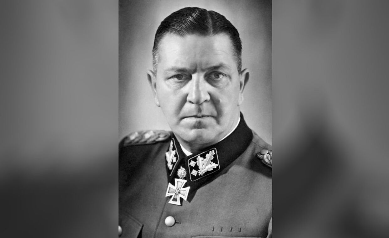 Немецкий генерал Теодор Эйке