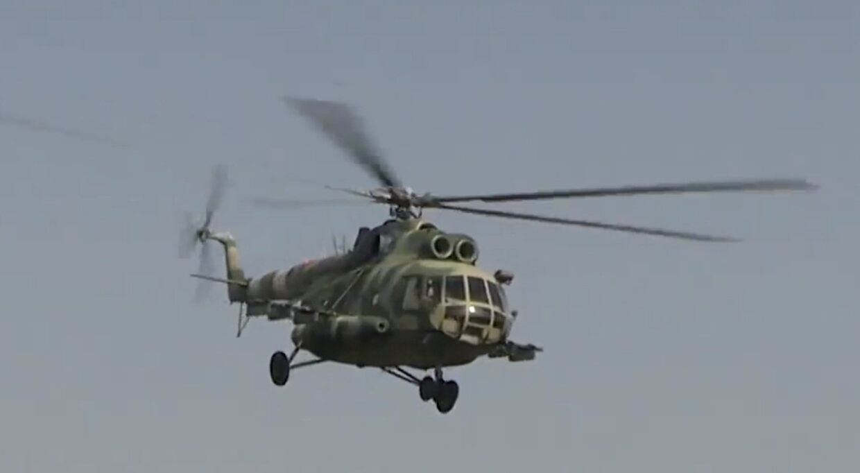 Вертолеты ВСУ провели учения на границе с Крымом