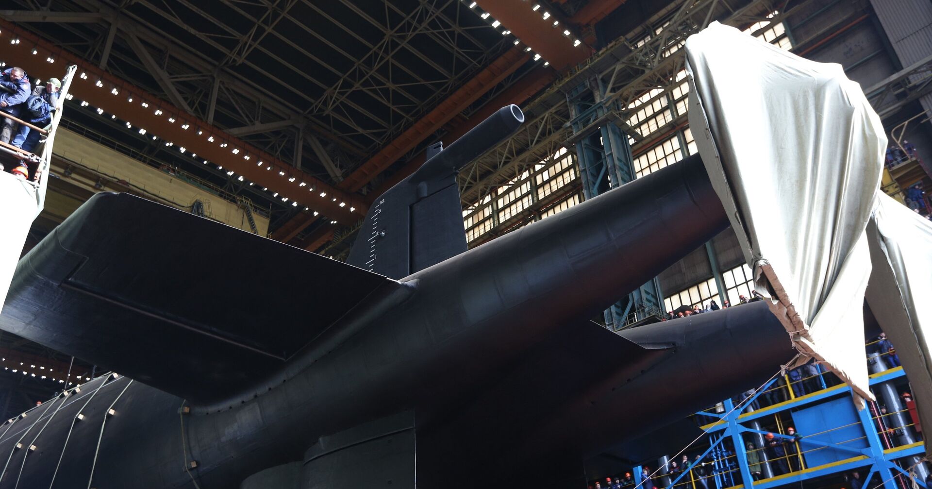 Спуск на воду атомной подводной лодки Белгород в Архангельской области - ИноСМИ, 1920, 28.06.2021
