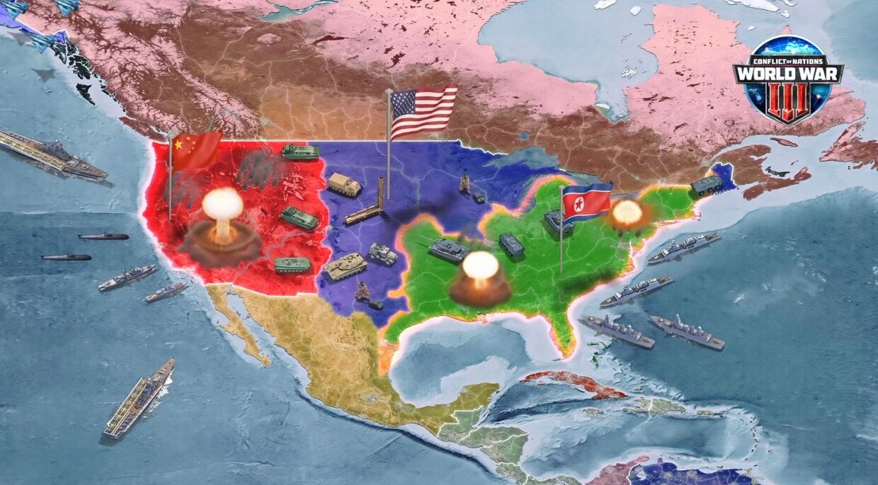Полномасштабная ядерная война Китая и США