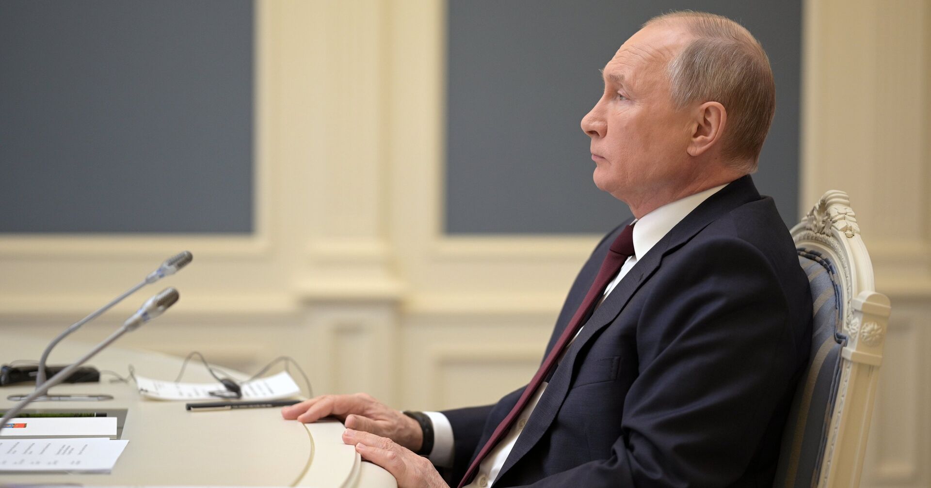 Президент РФ В. Путин выступил на онлайн-саммите по климату - ИноСМИ, 1920, 27.04.2021