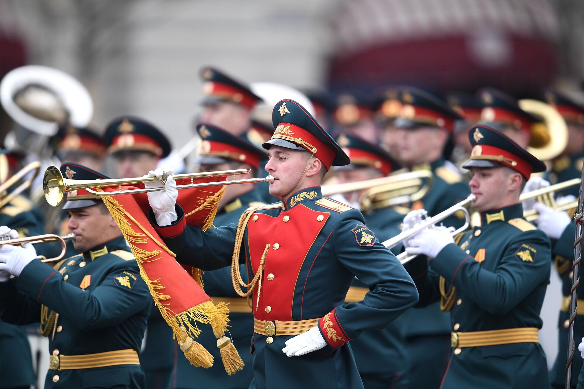 Военный парад в честь 76-й годовщины Победы - ИноСМИ, 1920, 10.05.2021
