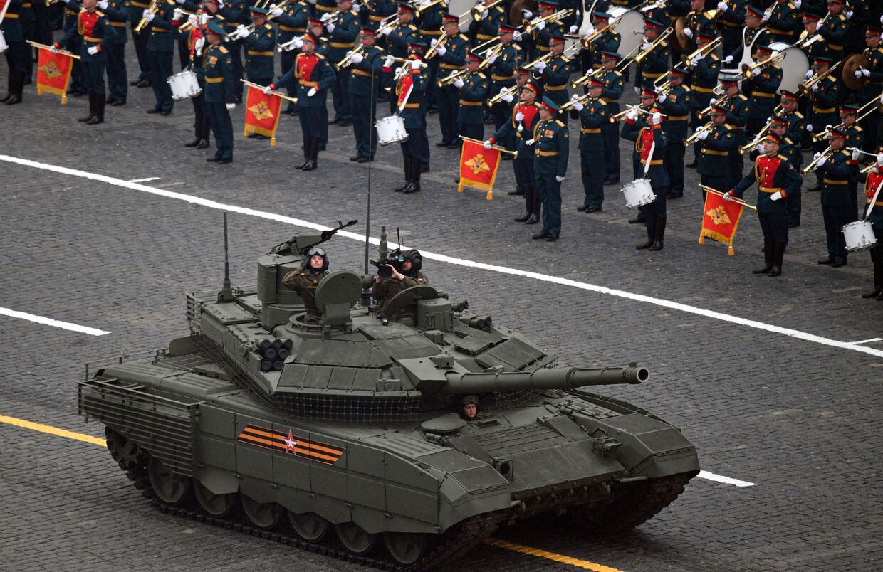 Военный парад в честь 76-й годовщины Победы