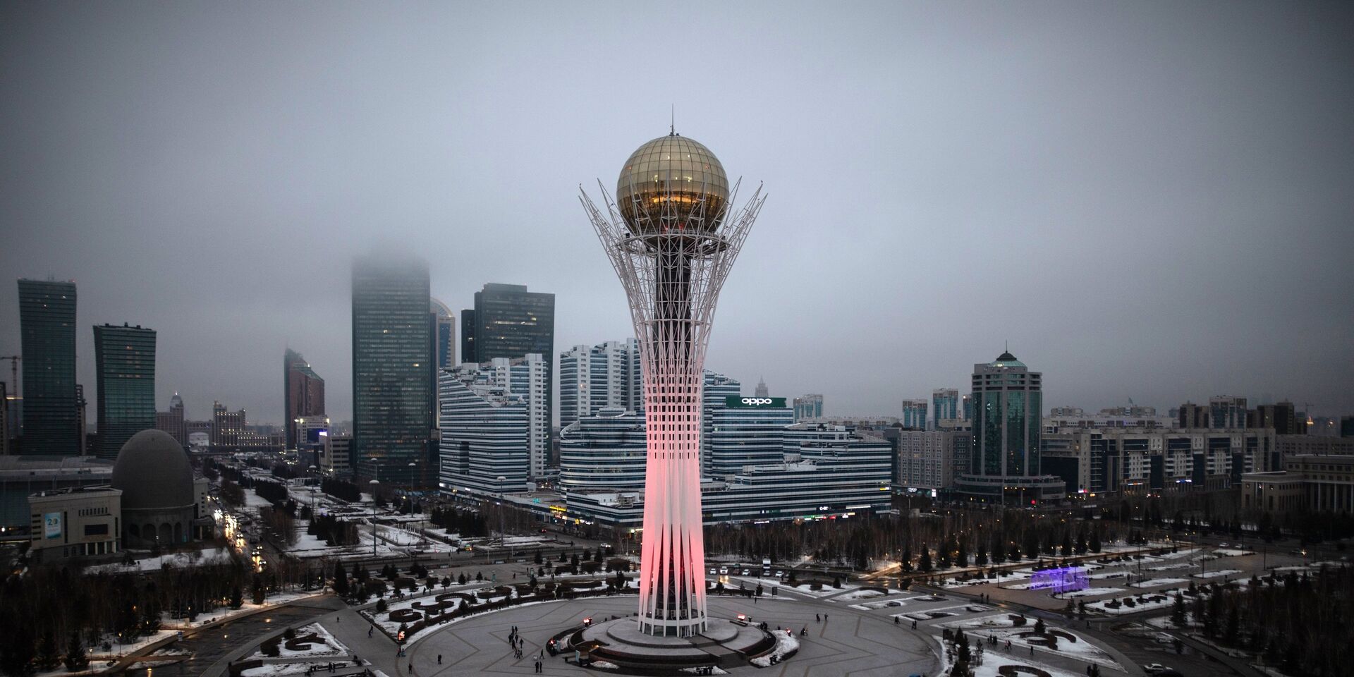 Монумент «Астана-Байтерек» в Нур-Султане, Казахстан - ИноСМИ, 1920, 30.10.2022