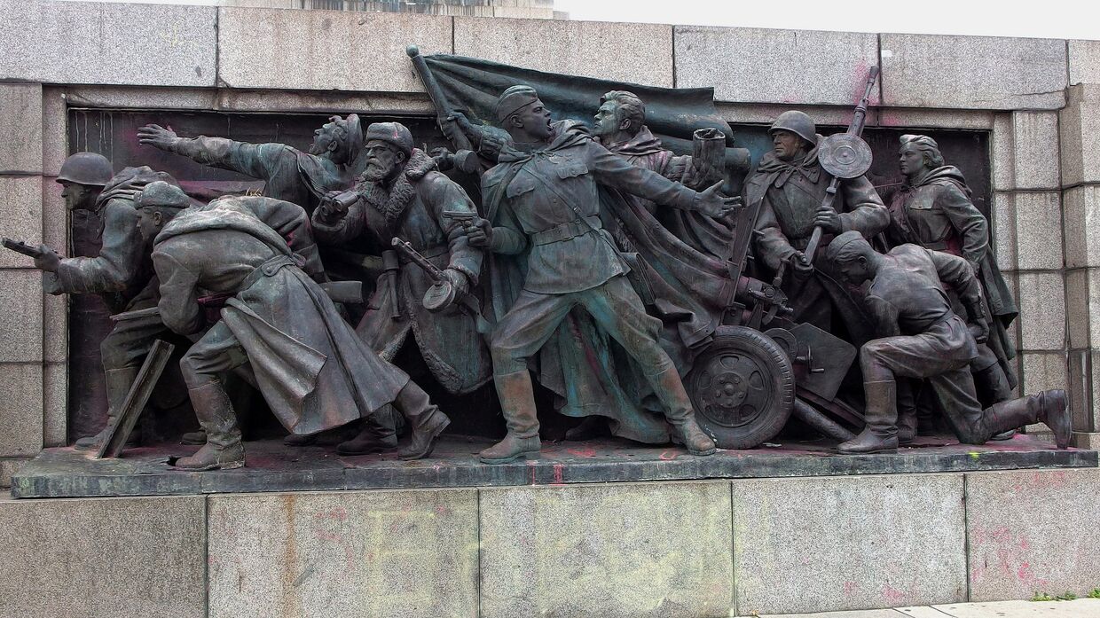 Памятник Советской армии в Софии, Болгария