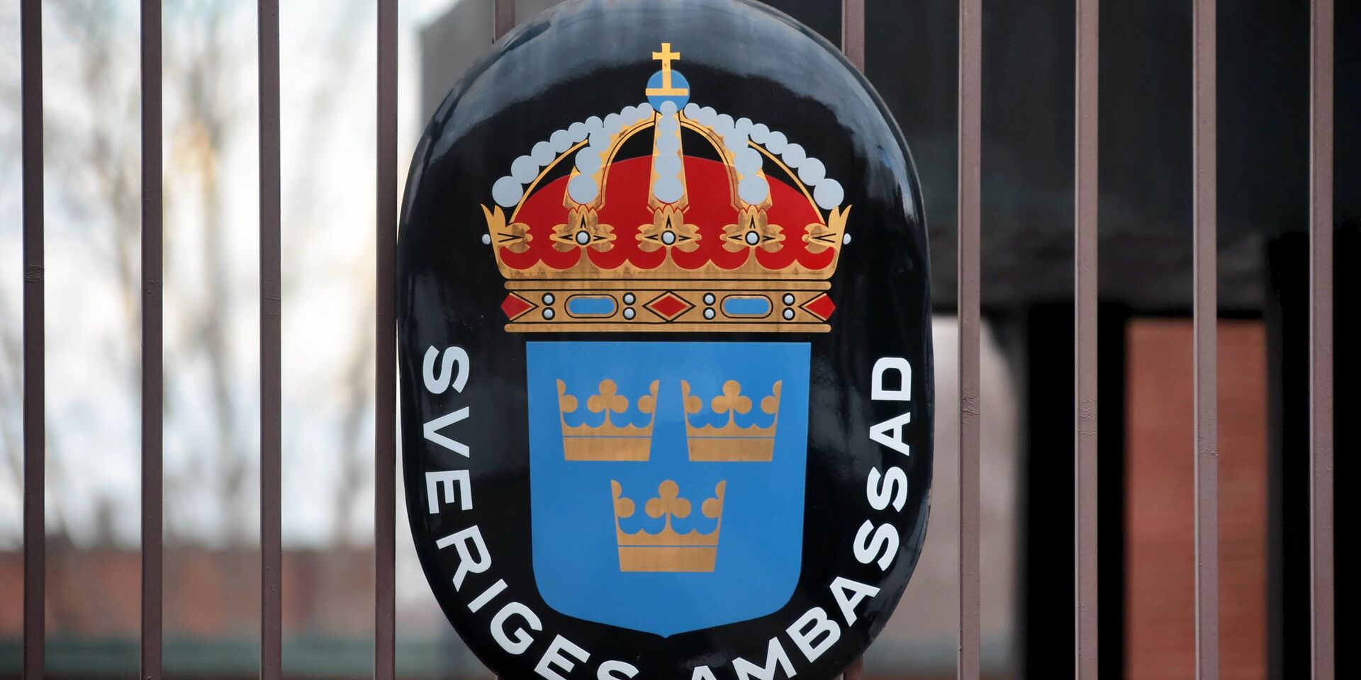 Герб Швеции в посольстве Швеции в Москве - ИноСМИ, 1920, 17.05.2021