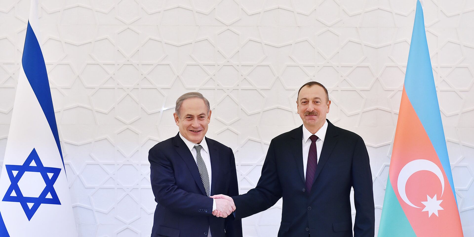 Премьер-министр Израиля Биньямин Нетаньяху и президент Азербайджана Ильхам Алиев - ИноСМИ, 1920, 05.07.2025