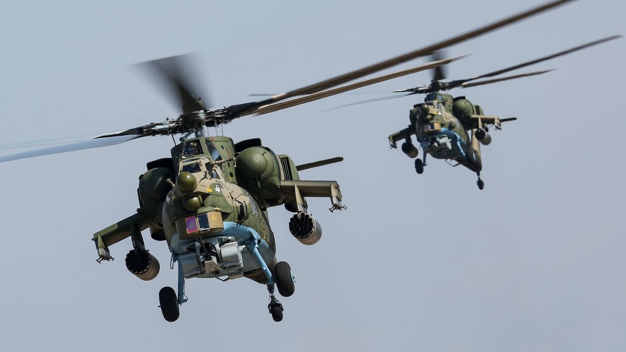 Вертолеты Ми-28Н «Ночной охотник»