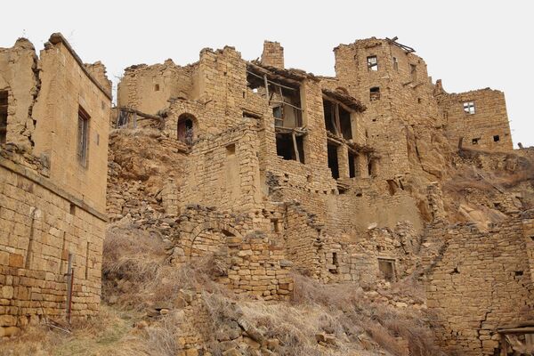 Заброшенное село Гамсутль в Дагестане Заброшенное село Гамсутль в Дагестане
