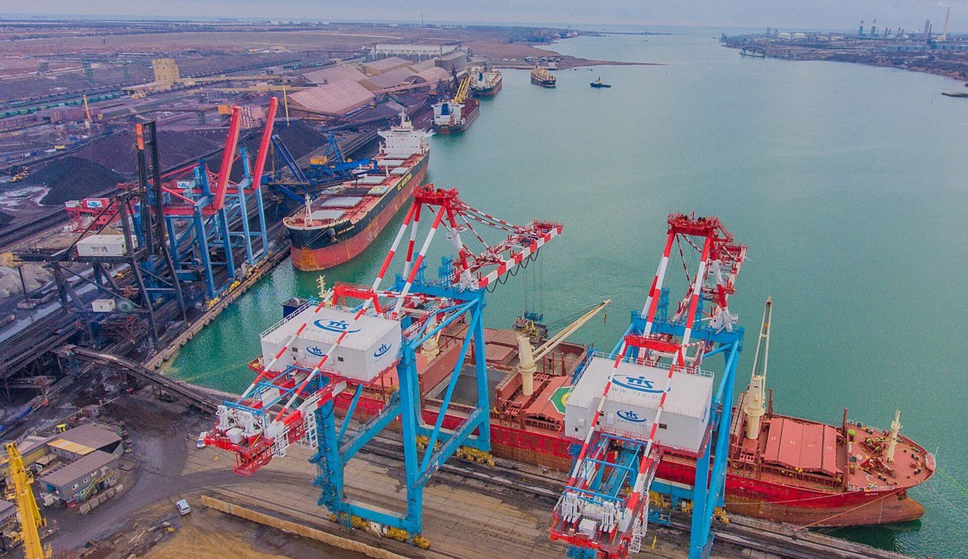 Терминал Трансинвестсервиса в порту Южный, Украина - ИноСМИ, 1920, 14.04.2026