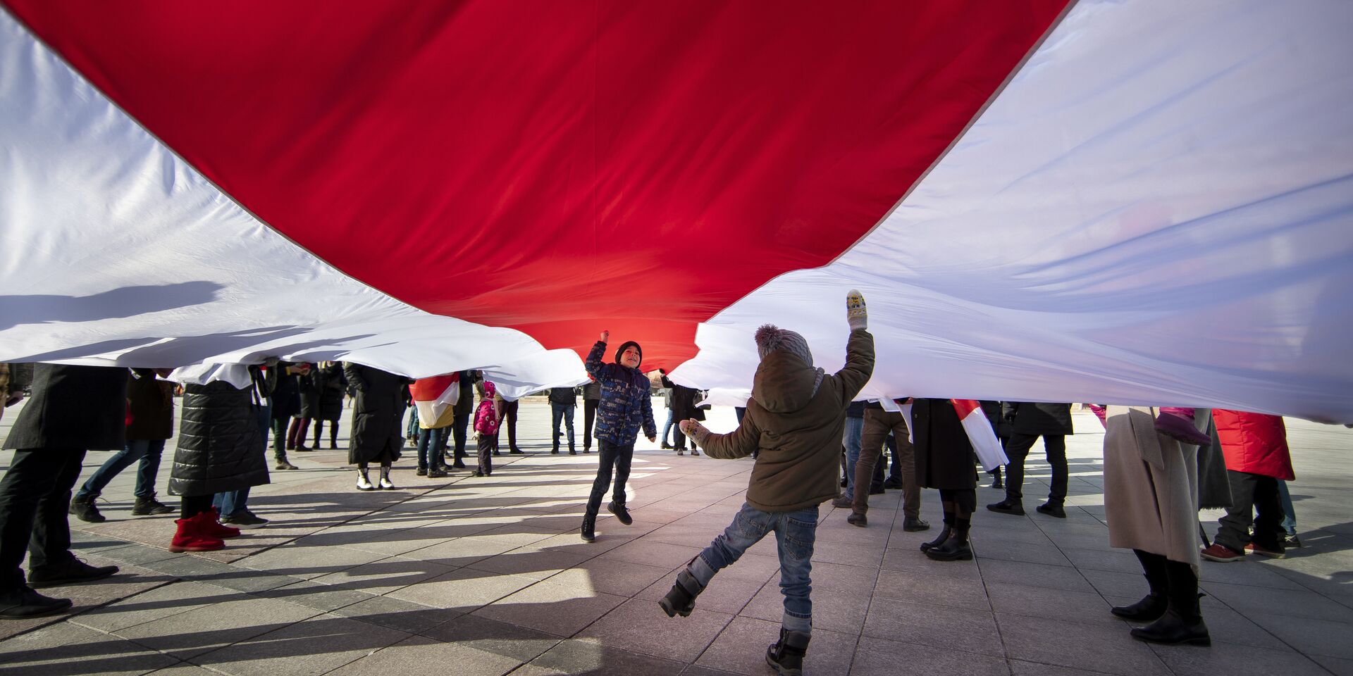 Демонстрация в знак протеста против преследований оппозиции в Белоруссии, Вильнюс, Литва - ИноСМИ, 1920, 01.02.2026