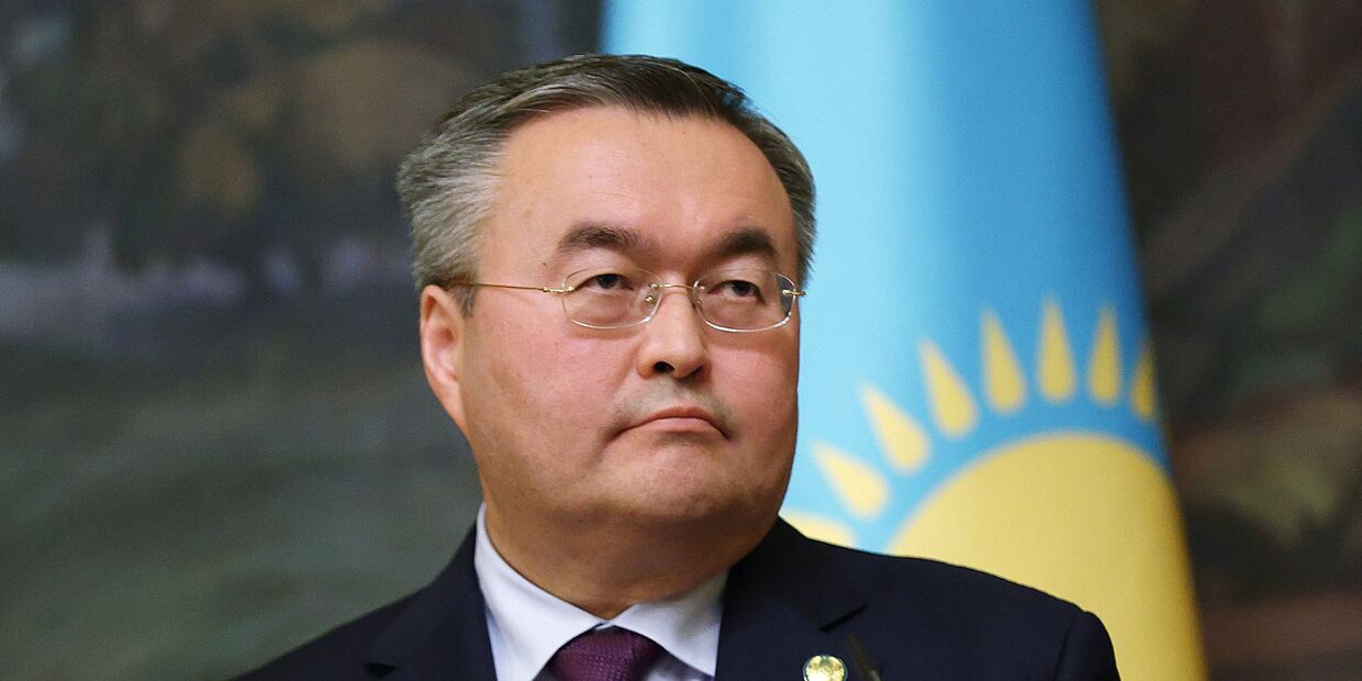 Министр иностранных дел Казахстана Мухтар Тлеуберди
